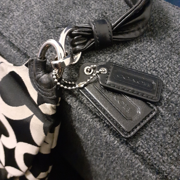 Coach 2011 KRISTIN Signature Sateen Satchel Hobo Handbag EUC - Picture 6 of 6